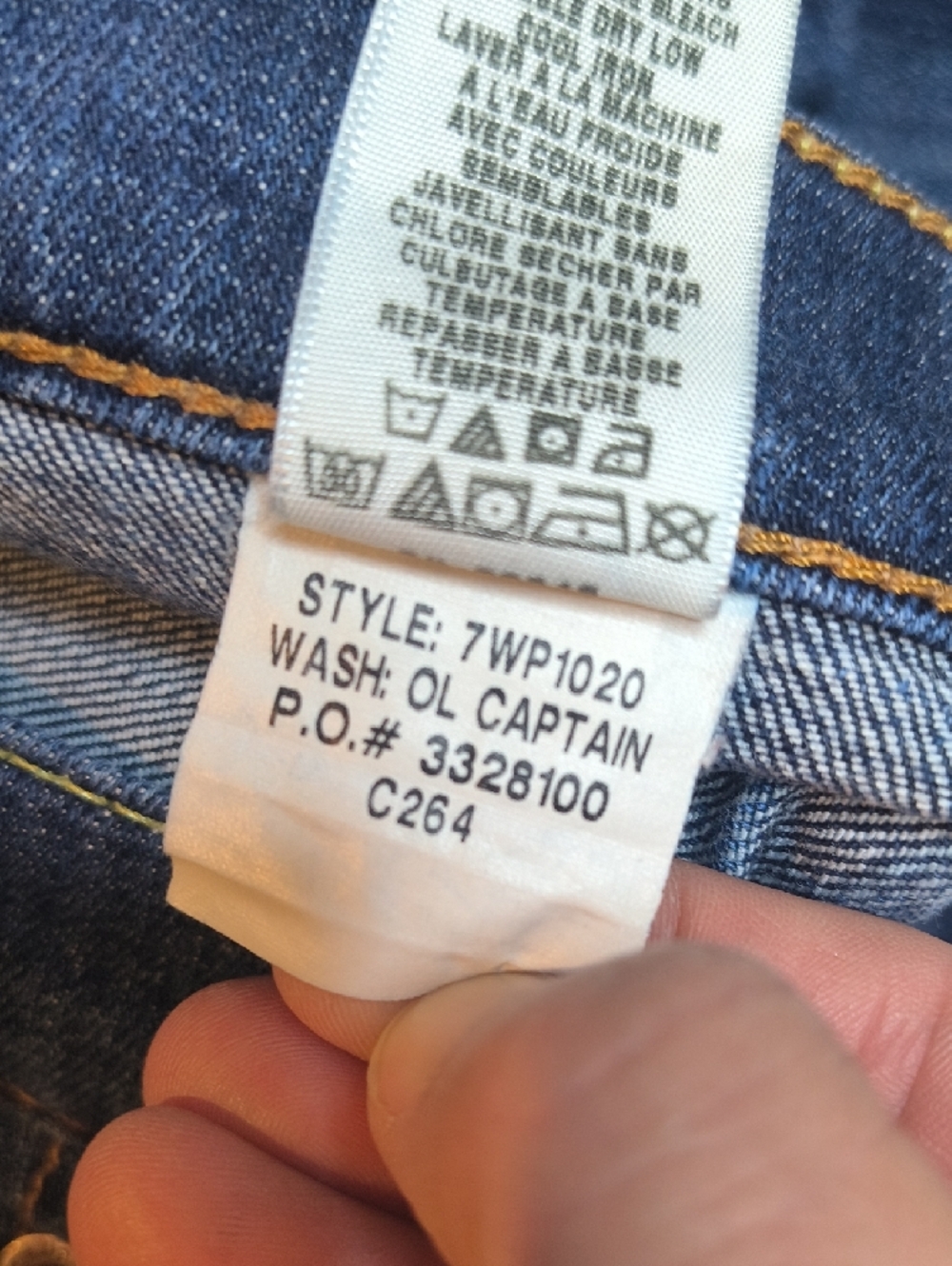 sac349🍀Mid Rise Bootcut w/32.5" Inseam Lucky Women's Jeans Size 6 - Picture 5 of 8